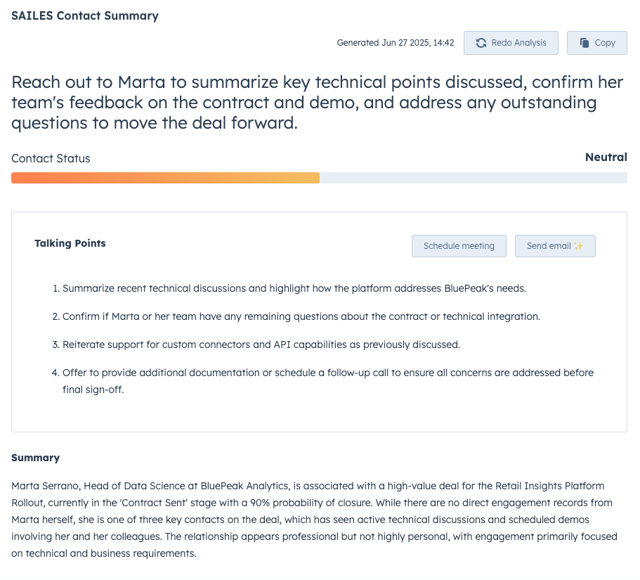 Access from Sidebar